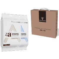 金号A-TIMES系列波菲特4A抗菌毛巾 AT004-3 双条毛巾盒装