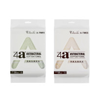 金号A-TIMES系列索菲亚4A抗菌毛巾 AT006-2 双条毛巾袋装