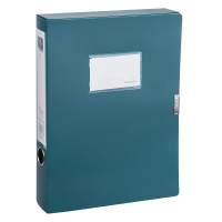 齐心(COMIX) A1249 档案盒 GRS认证 A4 55mm 森绿