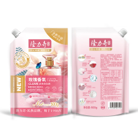 隆力奇 玫瑰香氛洗衣液袋装 500g 玫瑰红色