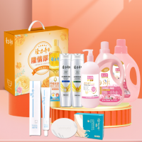隆力奇洗衣液 内衣洗衣液 柔顺剂 洗发水 沐浴露 牙膏 洗洁精 香皂隆力奇隆情厚礼 8件套B款