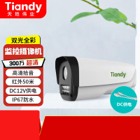 天地伟业室外300万定焦全光谱音频一体机 双光全彩摄像头 TC-C13ZN配置:I5W/E/Y/6mm 非POE款