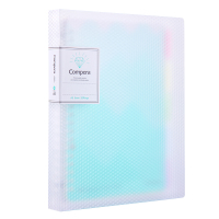 齐心 C7105 Compera 钻石系列 20孔活页夹 A5 50张 翡翠绿