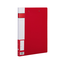 齐心(Comix) 文件夹/资料夹/双强力夹A4 A605 红色