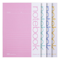 齐心(Comix) 青春系列软抄本10本装 量贩搭配 足克纸张 胶装工艺 32K 44张 C32061-配-张