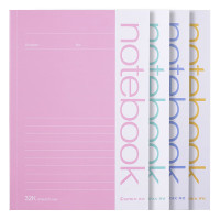 齐心(Comix) 青春系列软抄本 清新雅致 胶装工艺 优质纸张 书写舒适 32K 58张 C32081-配-张