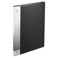 齐心(Comix) 办公资料册 文件夹资料册 保护文件 抽取方便 A4 30袋 12个装 NF30AK-黑-伟