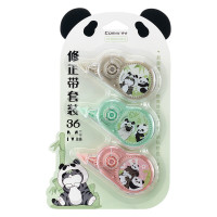 齐心 WHBZ0045 猫猫熊 修正带套装 3只/套 (吾皇猫)