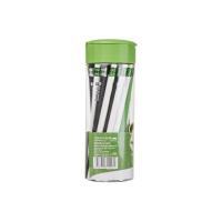 齐心 PDMP0070-30 熊猫三角木杆铅笔 HB 带橡皮头 30支/桶 30支 HB