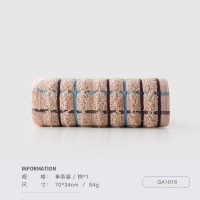 金号 纯棉毛巾老款全棉家用成人情侣男女面巾柔软吸水不易掉毛擦脸巾 GA1016棕色 1条[新老款随机发]