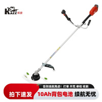 凯姿(KAZZ)KZ60LI 电动割草机充电式除草机锂电家用割灌机草坪修剪机 10Ah背包电池