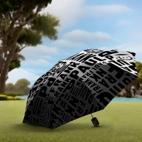 大嘴猴(Paul Homme) 八骨大伞面满印三折雨伞 PFU203