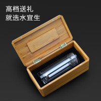 水宜生 水晶耐热防爆耐高温茶杯 家用送礼水杯 双层玻璃杯 G715 330ml