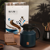 焖大师(MENDASHI) MT1802W闷泡壶便携焖泡壶茶水分离白茶套装保温壶 龙润焖茶壶套装1700ML