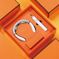 豹牌 BP-T12个护套装 橙色(颈椎按摩仪+电动牙刷)配4个刷头 低频脉冲