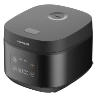 九阳 F339电饭煲大容量家用智能4升预约保温定时电饭锅铜匠厚釜内胆电饭煲 黑色