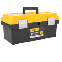 得力多功能工具箱 DL-TC270 维修电工箱五金收纳箱加强型17英寸1个