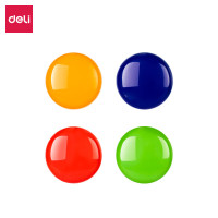 得力玻璃白板专用白板配件强磁钉白板磁钉黑板吸铁石/磁铁 S8725 48/筒