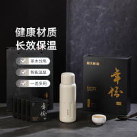 焖大师(MENDASHI) 珍藏套装MT520G家用520ml办公闷泡杯福鼎白茶礼盒保温杯随行杯套装