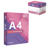 植巾 FYZ110 速印系列 80g A4 500张/包 5包/箱 复印纸 (计价单位:箱) 白色