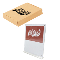 植巾 ZSMP130 PVC 320mm*260mm 4mm 展示铭牌(计价单位:个)白色