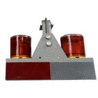 讯博士 TYNJSD200 0.2W 2.4V IP65 1Hz LED 太阳能警示灯(双灯) (计价单位:盏) 红色