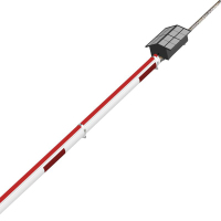 讯博士 XLXJSD100 IP66 2W 3.7V 0.5Hz LED 斜拉线警示灯(计价单位:盏)红白、黑红