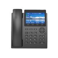 杰储(GCHUL) LYDHJ110 智能大屏 网络SIP/IP 录音版9000小时 录音电话机 (计价单位:台) 黑色