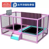 有优贝贝儿童网红蹦蹦床户外大型跳跳床组合室内幼儿园弹跳床亚克力顶蹦床