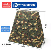 有优贝贝儿童体能训练器材软体跳马箱幼儿园感统跳跃玩具5层防水迷彩布