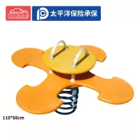 有优贝贝(YUYUBABY)幼儿园儿童户外PE板弹簧摇马公园小区室外游乐设备
