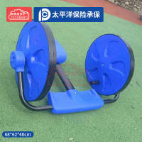 儿童幼儿园手摇车摇摆车宝宝童车平衡滑板车感统训练器材玩具蓝色