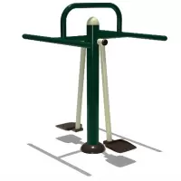 有优贝贝YUYUBABY户外游乐设备室外健身器材体育用品锻炼身体浪板100*89*148cm