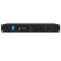 狮乐(SHILE)YW-11工程8路电源时序器232串口会议舞台控制器空气开关大功率控制器