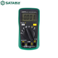 世达(SATA)03005 掌上型万用表 电流表 电工电子式电容表 电阻电压万能表