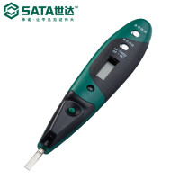 世达(SATA) 手动工具双色带照明灯数显测电笔62602 140 1