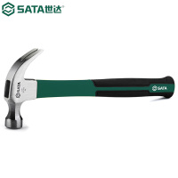 世达(SATA)92308玻璃纤维柄羊角锤0.5磅木工铁锤子起钉榔头家用装修敲击工具