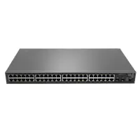 锐捷(Ruijie)48口交换机千兆非网管RG-NBS1850GC V2 千兆光口上联安防监控工程