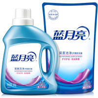 蓝月亮 500g瓶+500g袋 洗衣液2件装 500g瓶+500g袋装 薰衣草香 深层洁净 熏香500g瓶+500g袋
