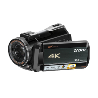欧达(ORDRO)AC5 旗舰版 高清 国产4K超画质数码摄像机DV专业摄录一体机12倍光学变焦1200倍动态变焦