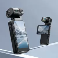 欧达(ORDRO)M3 国产5K运动摄像机3.5英寸pocket3手持口袋云台相机会议vlog旅行骑行钓鱼便携随身相