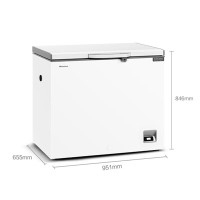 电冰箱 海信/Hisense HD-25W203 顶开门 201-250L 1级 电子控温 白色 风冷