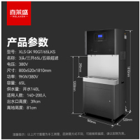 净水器 喜莱盛 XLS-GK-90GT/65LKS 落地式 5级