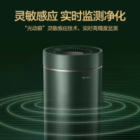 格力(GREE) 空气净化器家用办公室净化机除甲醛PM2.5除异味除烟味粉尘KJ400G-A01 松杉绿
