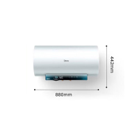 美的(Midea)80升电热水器F8032-JA5(HE) 储水式变频3300W一级能效 出水断电