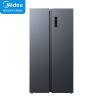 美的(Midea)电冰箱对开门双开门532升双变频恒温 风冷无霜省电 一级能效 BCD-532WKPM(ZG)墨兰灰