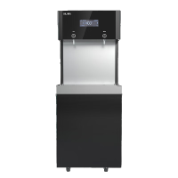 希力商用净水器大型立式RO反渗透过滤加热一体机净水机直饮水机XL-J2(18升,1开1温)一级水效