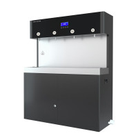 英领商用直饮水机工厂学校用 净水器大型RO反渗透过滤加热一体饮水立式净水机 YL-4G