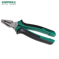 世达(SATA)工具钳子省力型钢丝钳老虎钳72201省力型老款6寸