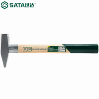 世达(SATA)锤钣金锤电工锤手锤扁锤榔头 92404 木柄钳工锤500克